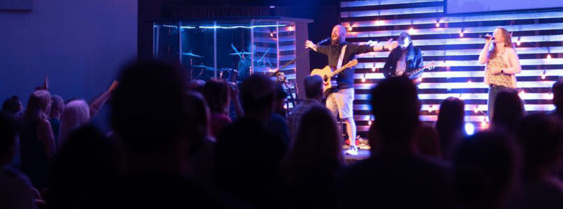 It takes teamwork, band singing for Mountain Springs worship